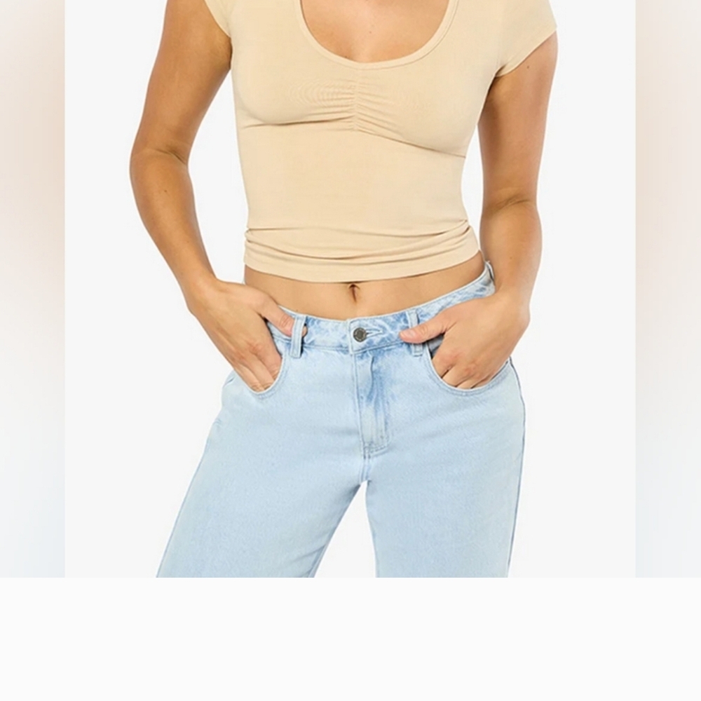 Weworewhat Ruched Top - Picture 2 of 5